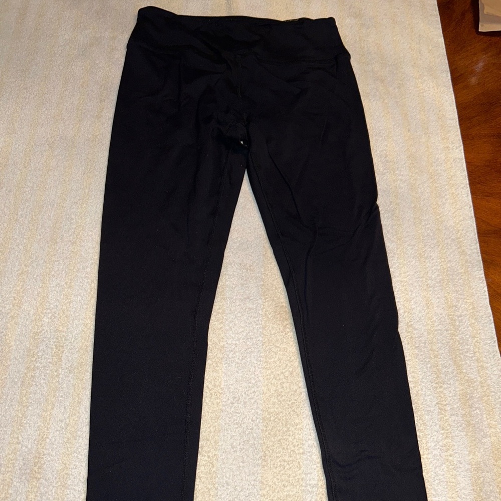 threads ladies size s black leggings